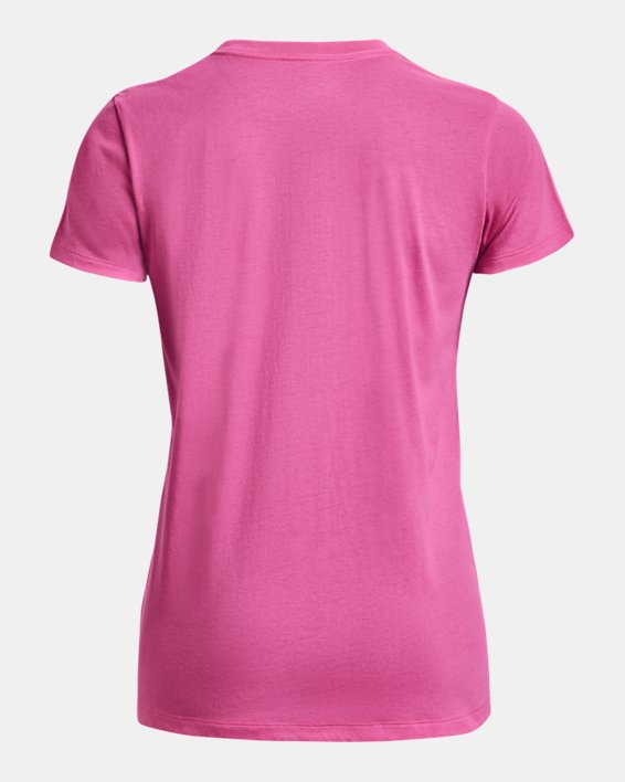 Camiseta de manga corta con estampado UA Sportstyle para mujer, Pink, pdpMainDesktop image number 5